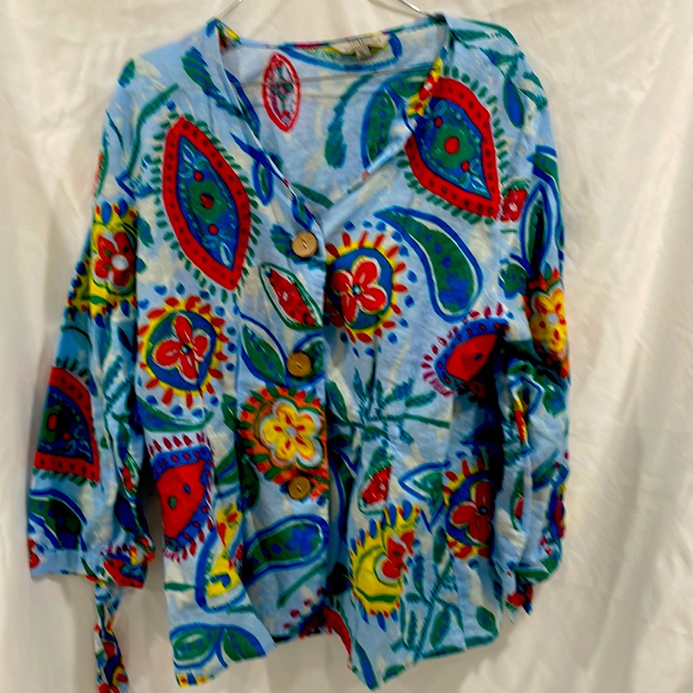 beautiful linen jacket worn only once